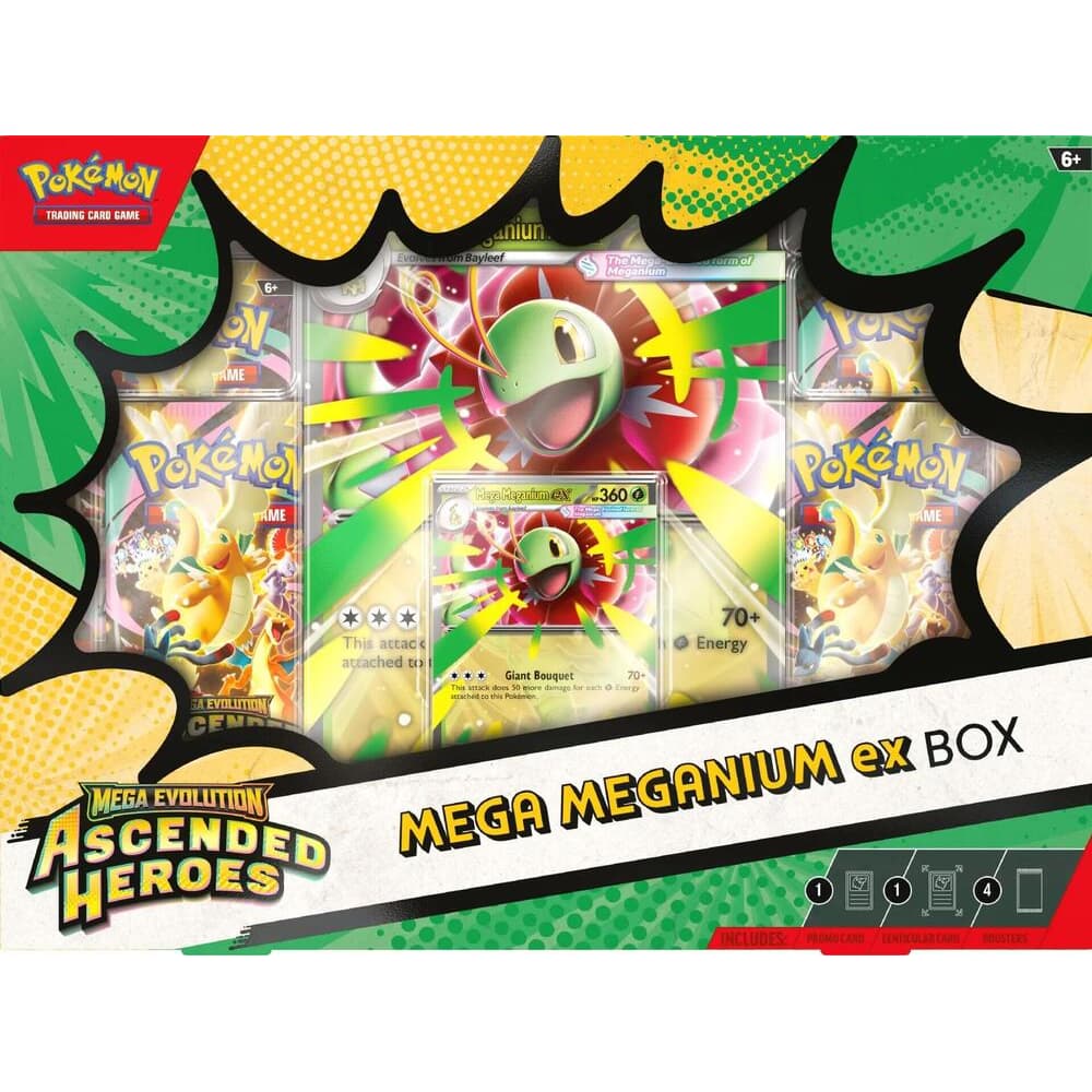 Pokémon TCG Mega Evolution Ascended Heroes Mega Meganium ex Box (sealed)