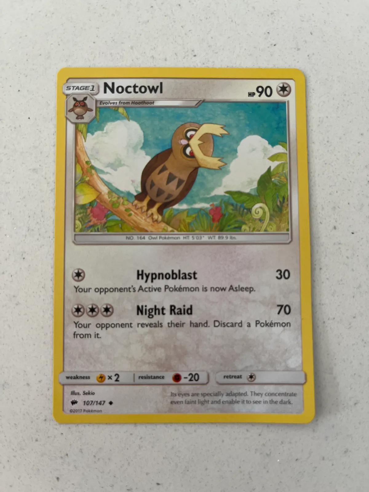 Noctowl 107/147 - Burning Shadows