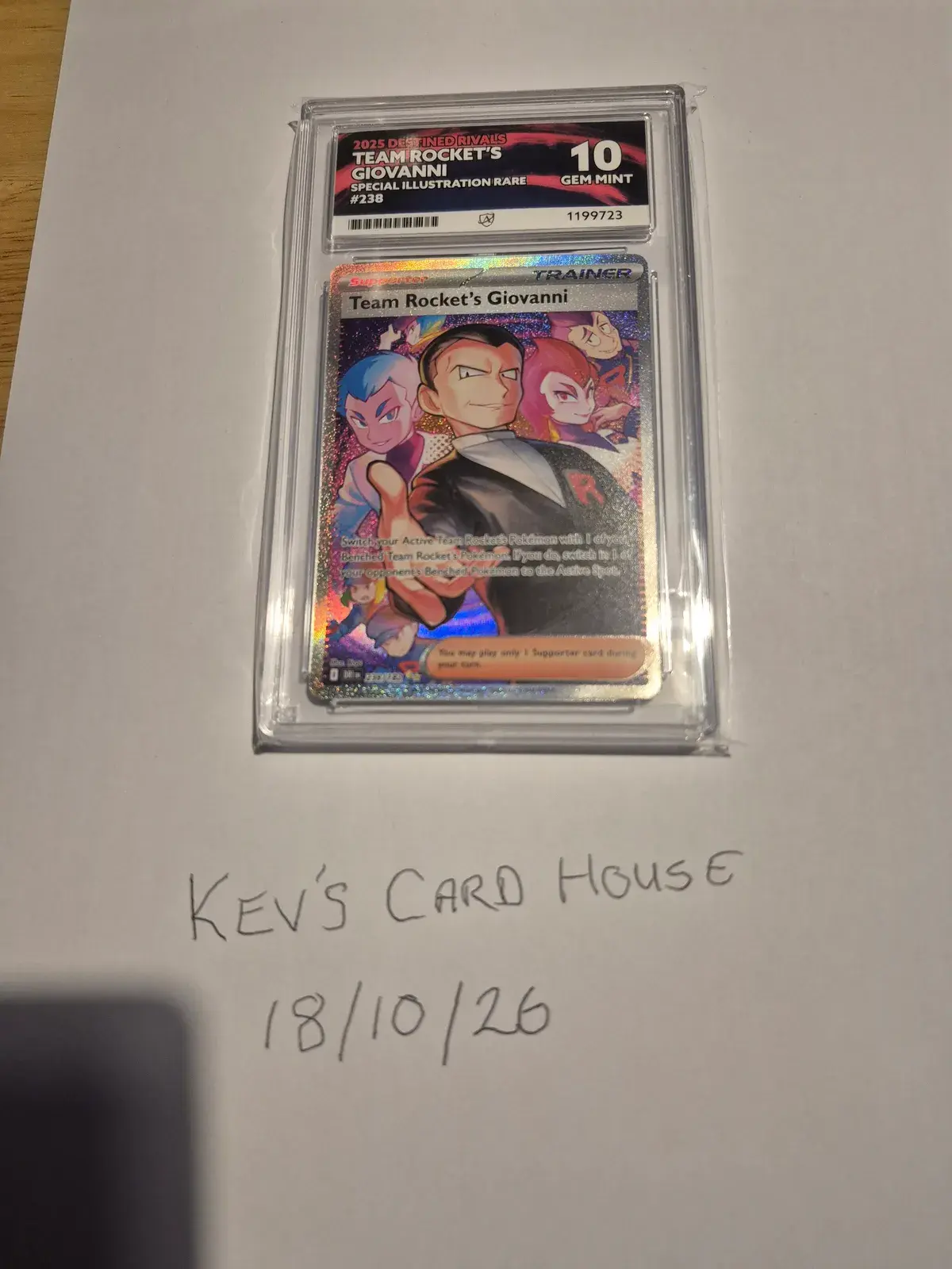 Team Rocket's Giovanni 238 - Destined Rivals