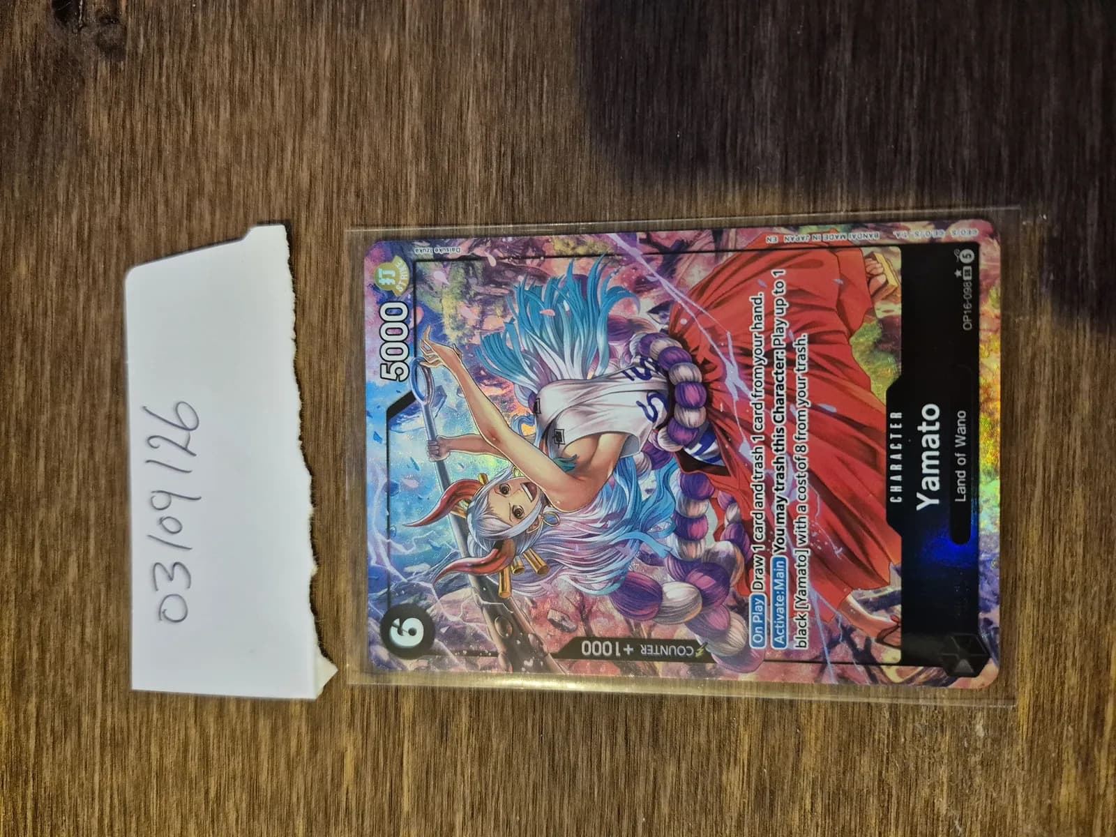 Yamato (Alt Art) OP16-098 SR