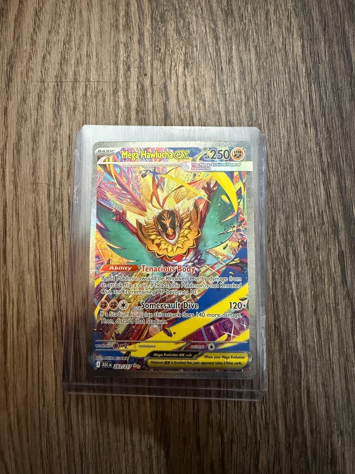 Mega Hawlucha ex 283/217 SIR - Ascended Heroes - Mint