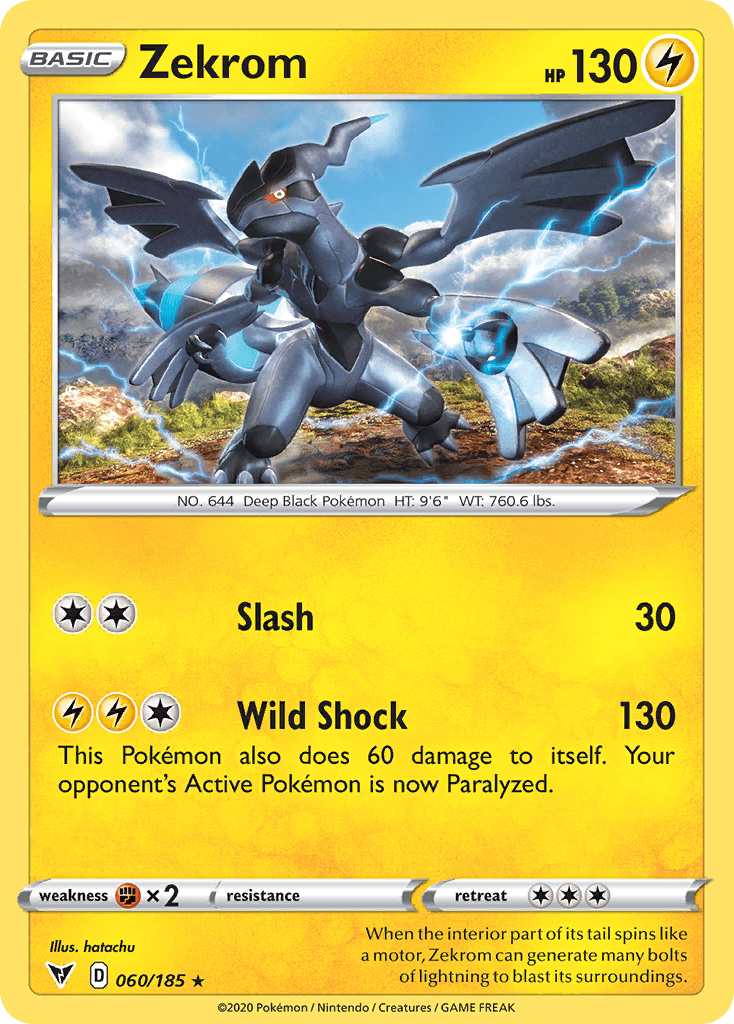 Pokemon TCG: Zekrom Holo (068/185)