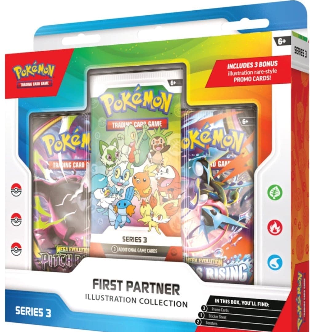 Pokémon TCG First Partner Illustration Collection Series 3 box (English)