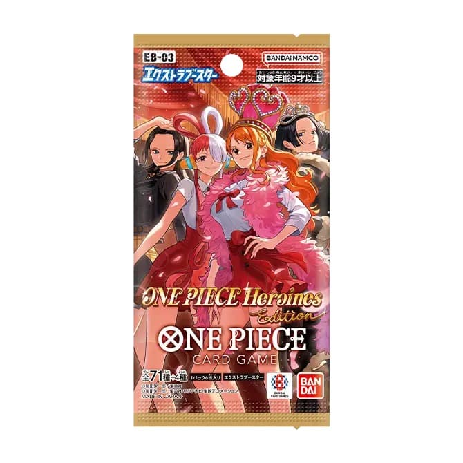 One Piece EB-03 Heroines Edition Booster Pack (Japanese), single sealed pack