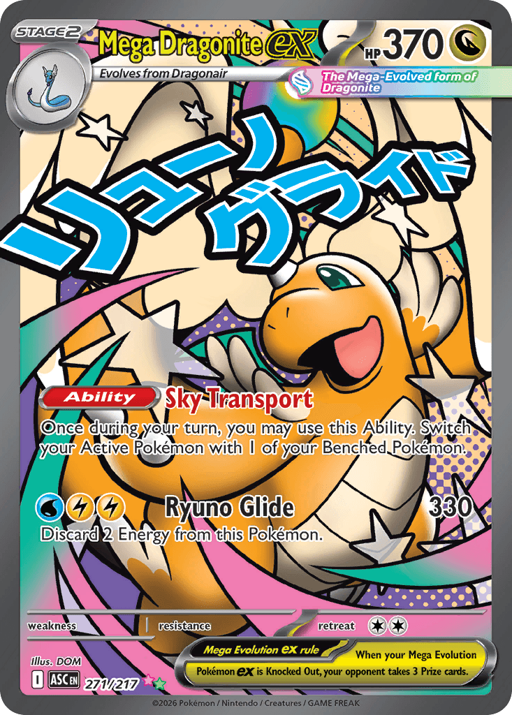 Mega Dragonite ex - Ascended Heroes 271/217