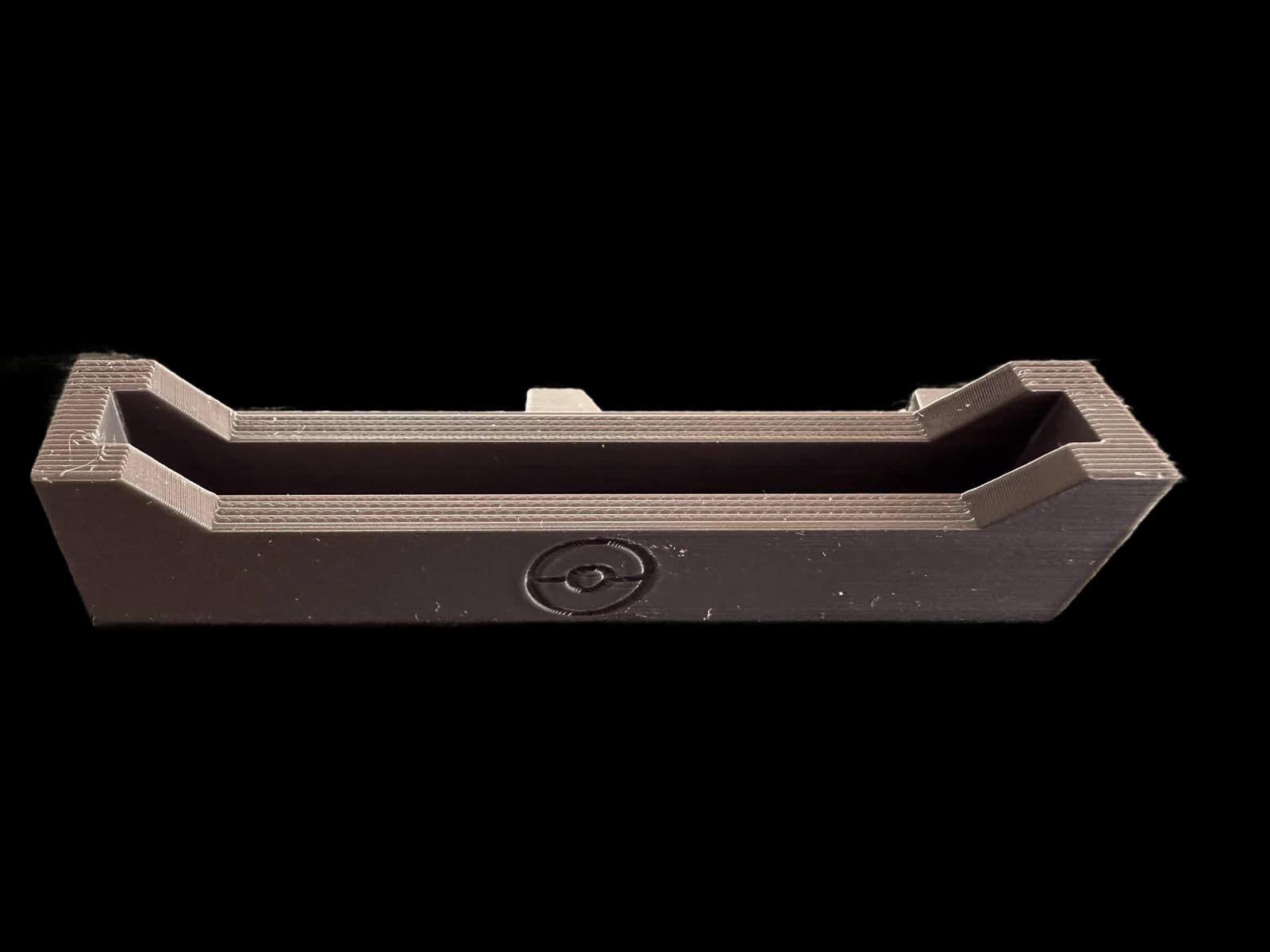 3D Printed TCG Card Display Stand — Brown - Photo 1