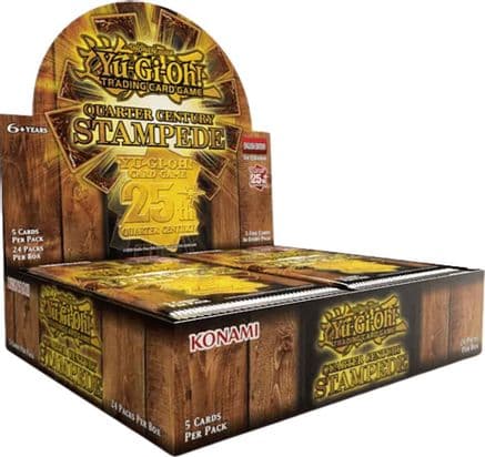 Yu-Gi-Oh!: Quarter Century Stampede Booster Box