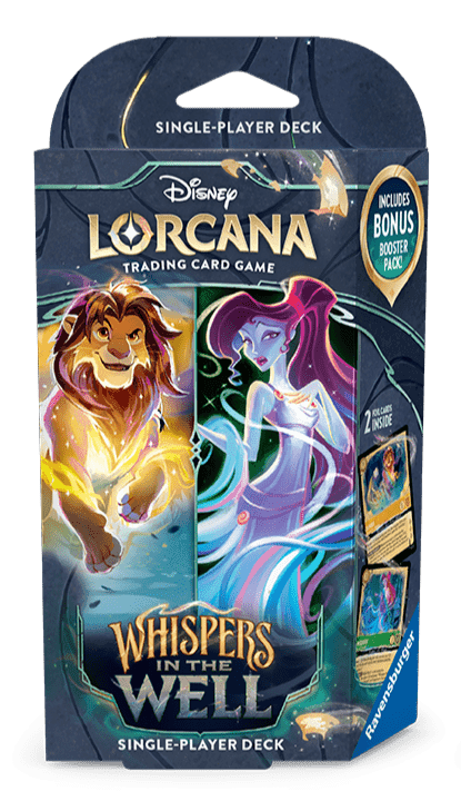 Disney Lorcana TCG - Set 10 Whispers in the Well - Starter Deck (8 Count)