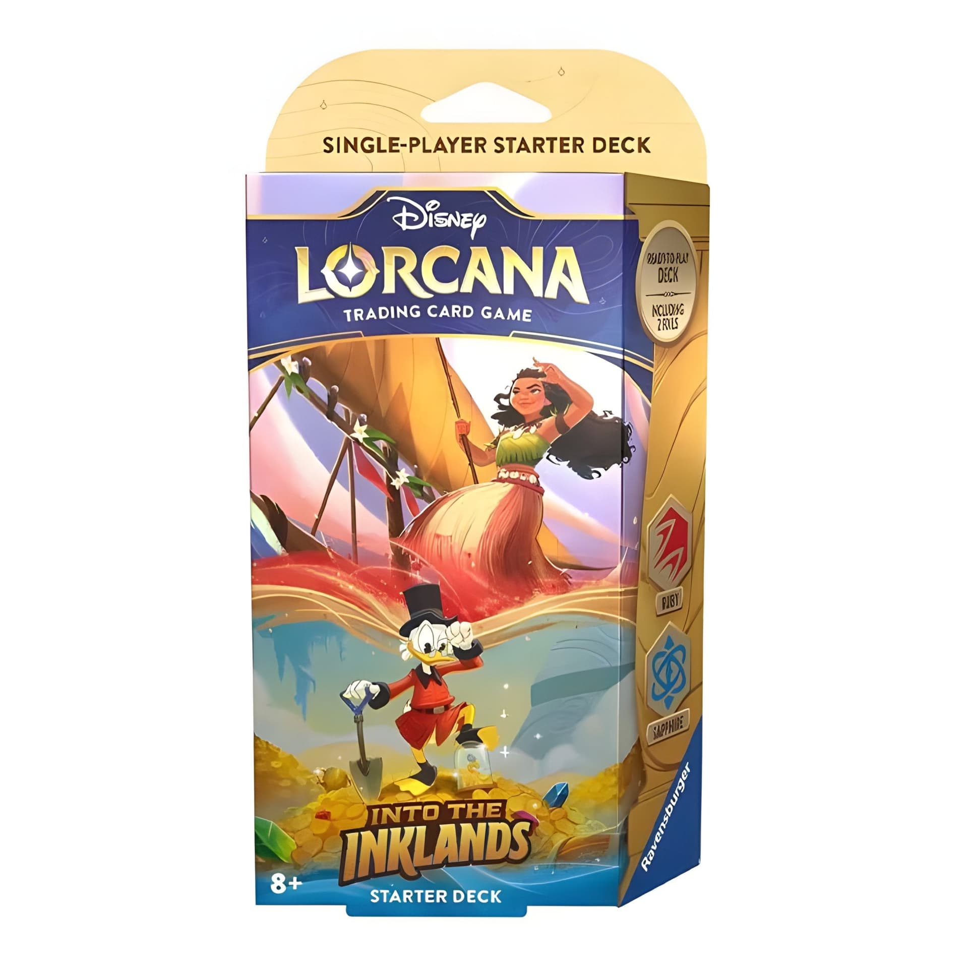 Disney Lorcana TCG - Set 3 Into the Inklands - Starter Deck (8 Count)