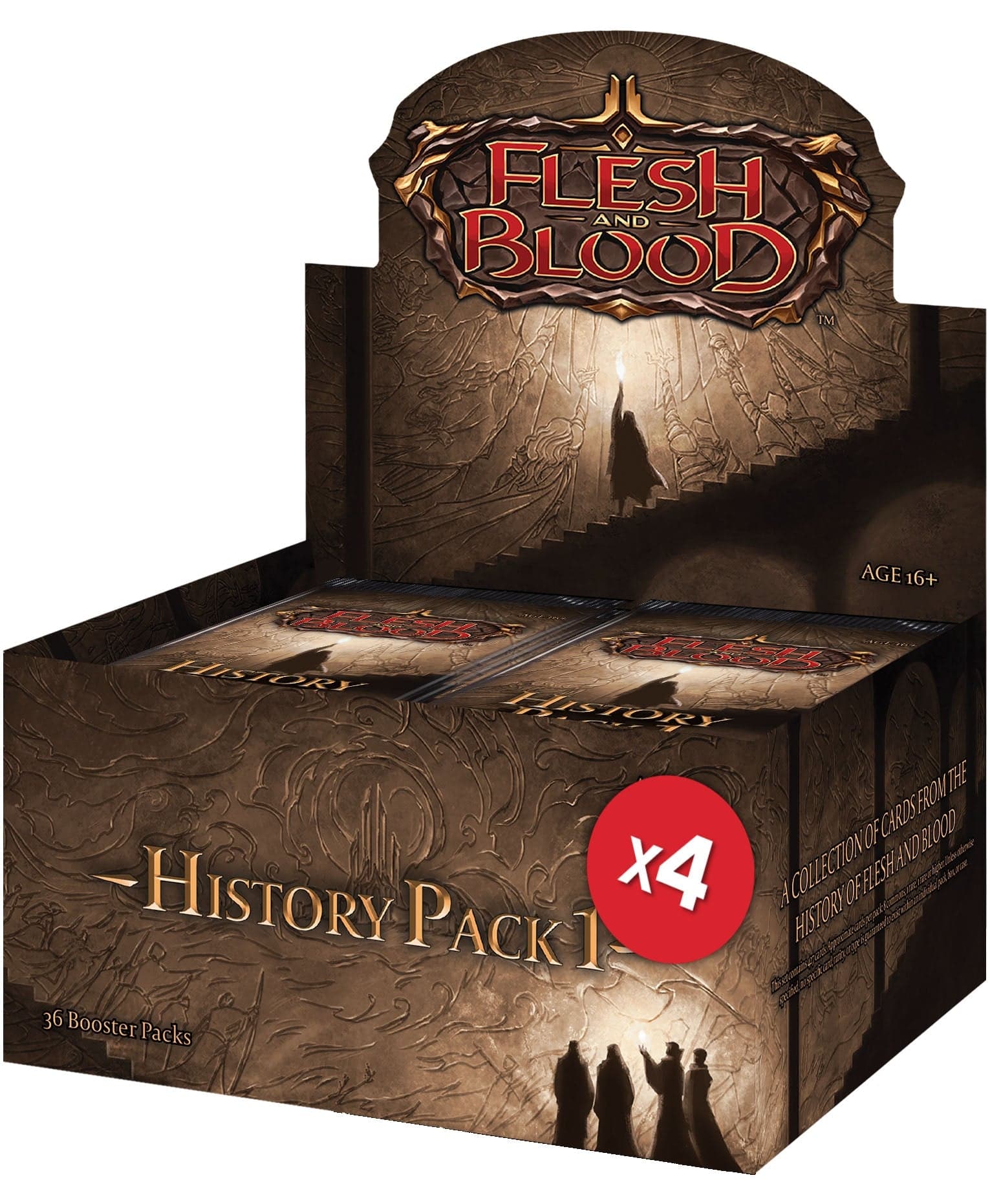 Flesh and Blood TCG - History Pack 1 (36 Count)