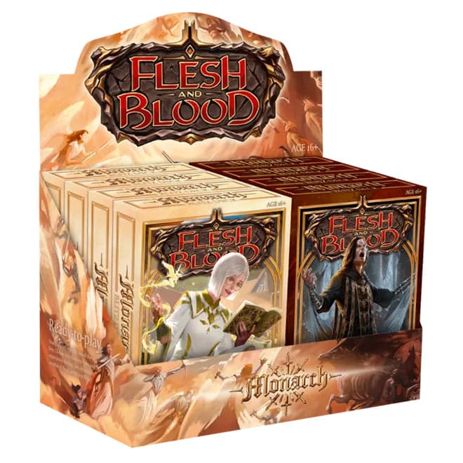 Flesh and Blood TCG - Monarch Blitz Deck Display (8 Count)