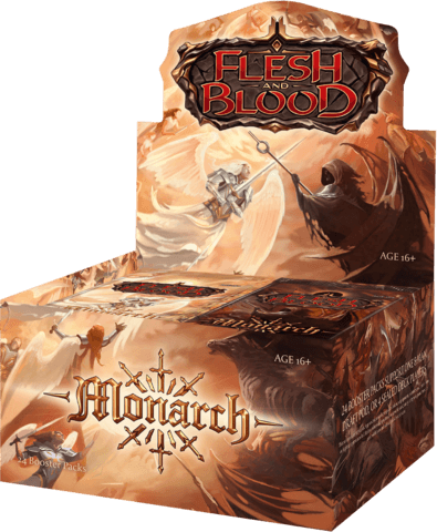 Flesh and Blood TCG - Monarch First Edition Booster Display (24 Count)