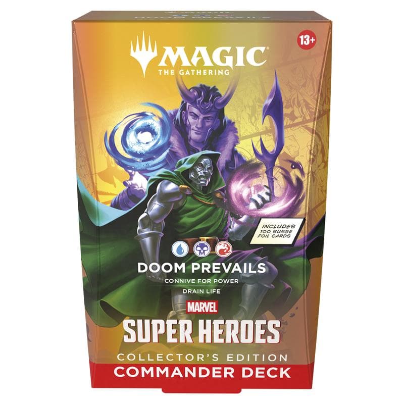 Magic: The Gathering - Marvel Super Heroes Collector Commander Deck (4 Count)