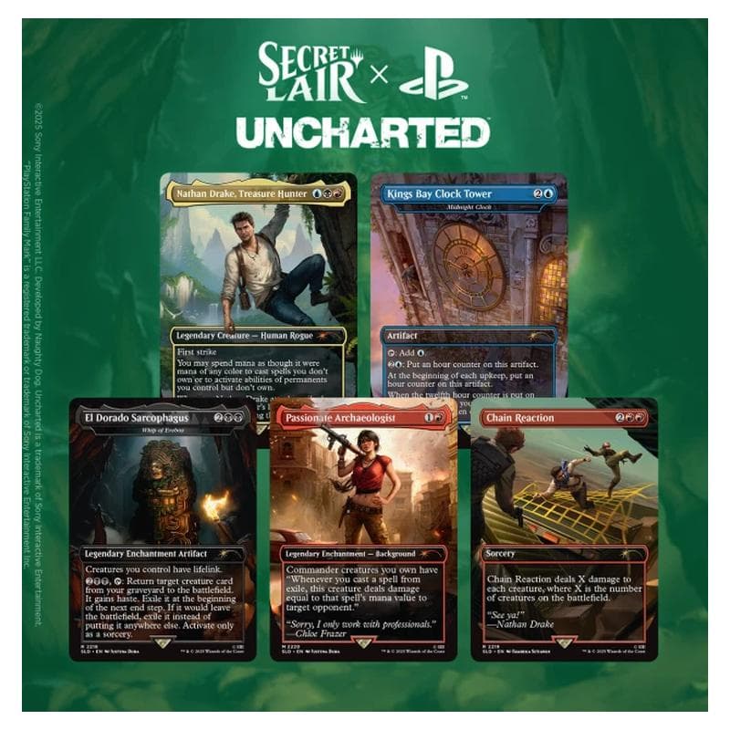 Magic: The Gathering - Secret Lair x Uncharted