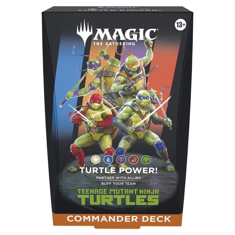 Magic: The Gathering - Teenage Mutant Ninja Turtles Commander Deck (4 Count)
