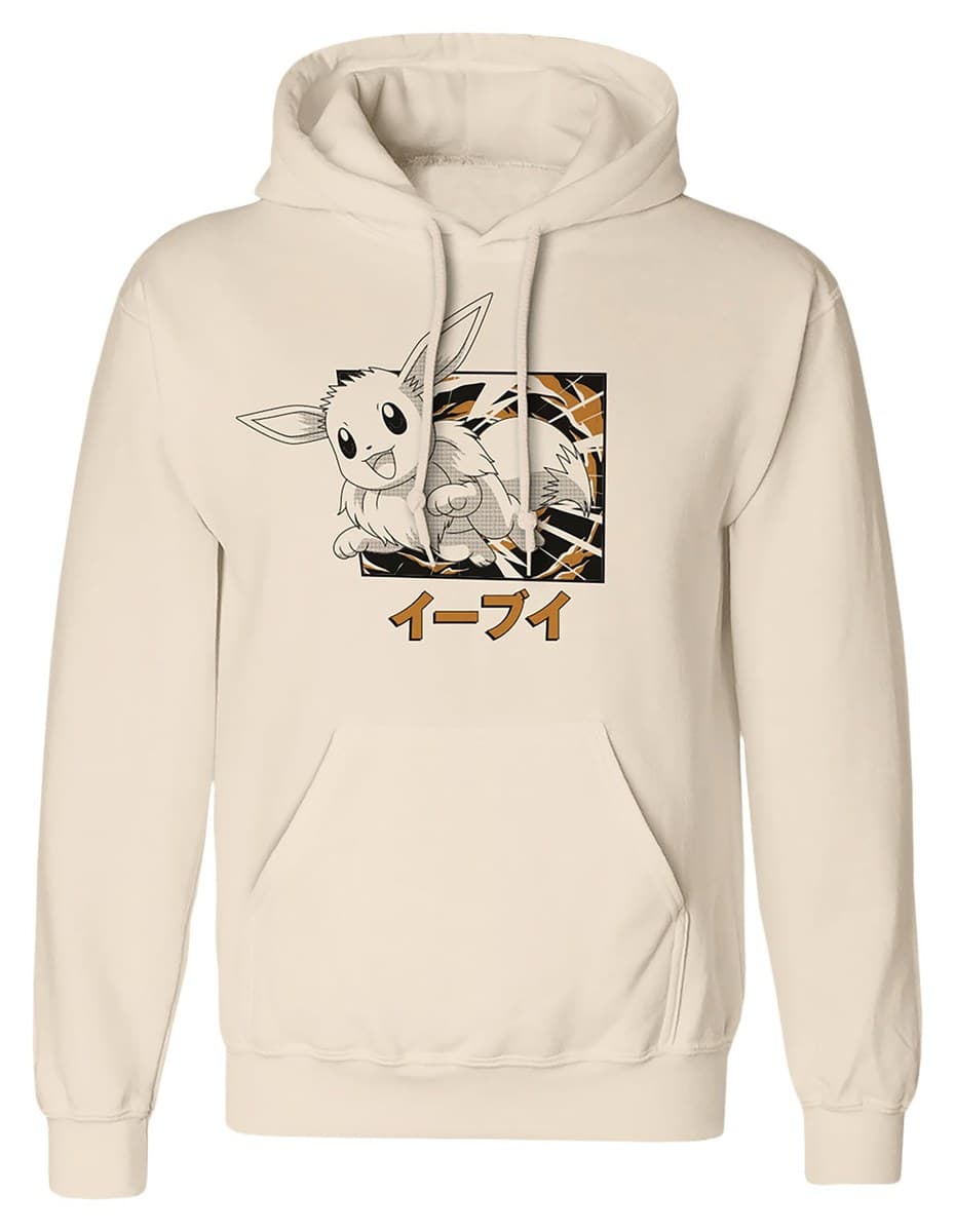 Pokemon Eevee Evolutions Katakana Hoodie (Heroes Inc)